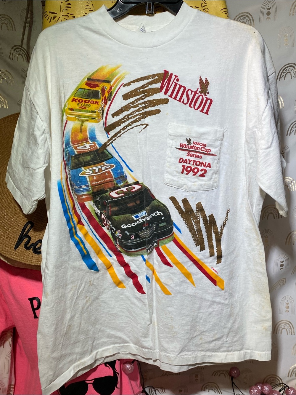 Winston Daytona 1992 Graphic Racing Tee - White